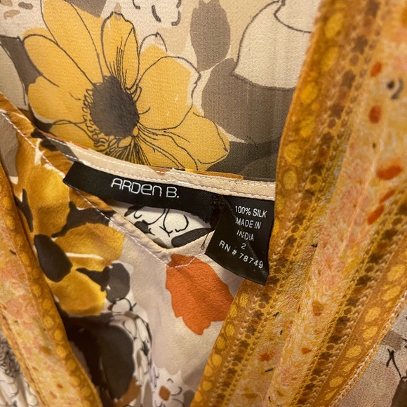 Arden B Silk Dress - Picture 5 of 11